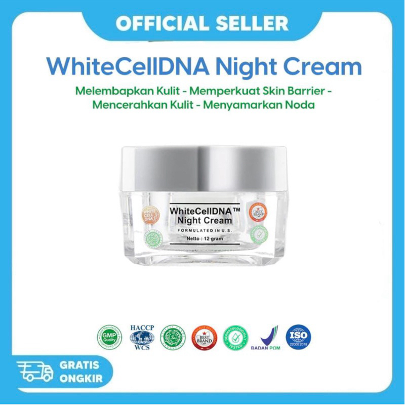 READY WHITE CELL DNA NIGHT CREAM MS GLOW