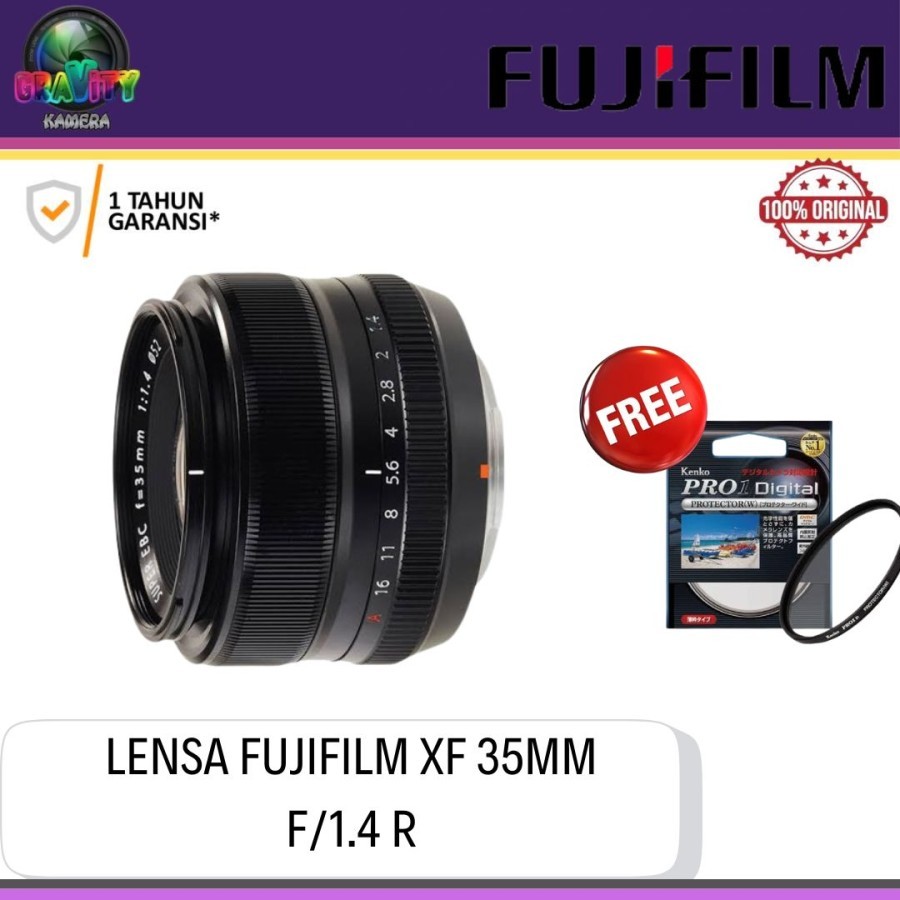 LENSA FUJIFILM XF 35MM F1.4 R / FUJIFILM XF 35MM F1.4 R