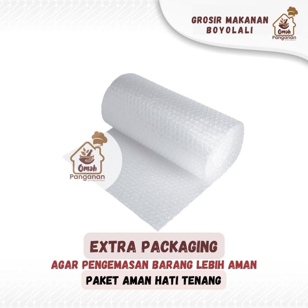 

Tambahan Packaging Bubble Wrap - Perlindungan Ekstra untuk Pengiriman yang Aman