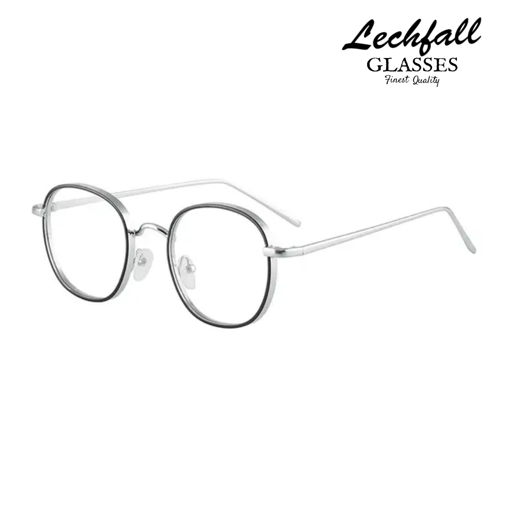 Kacamata 2261 (C2 Black Silver) Paket Lensa Kacamata Minus Kacamata Silinder Kacamata Normal Frame K