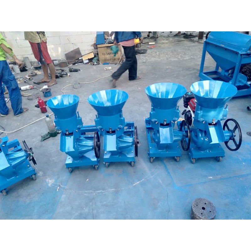 MESIN CETAK PELET VERTIKAL 3 ROLLER