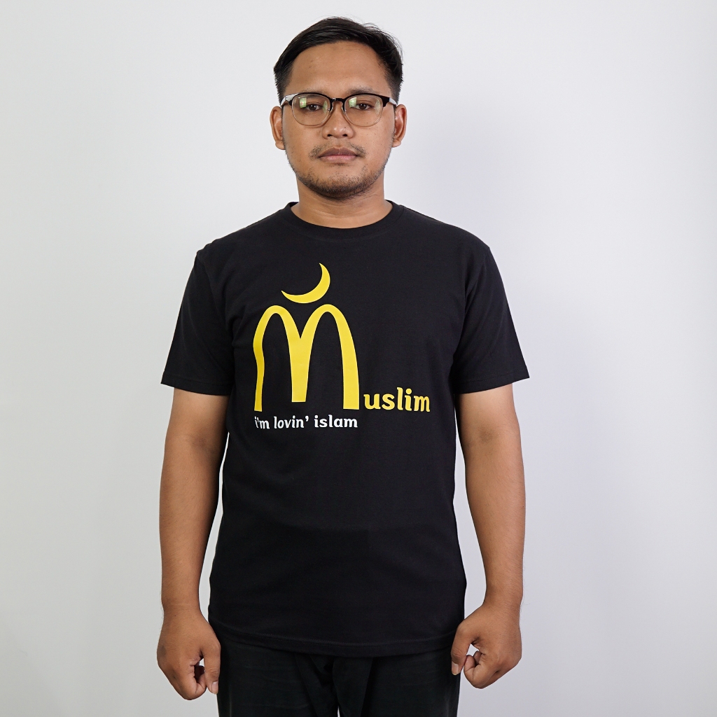 Desain Kaos Keren - Kaos Islami Desain Im Lovin Islam Bahan Combed 20s Lembut dan Nyaman Standar Dis