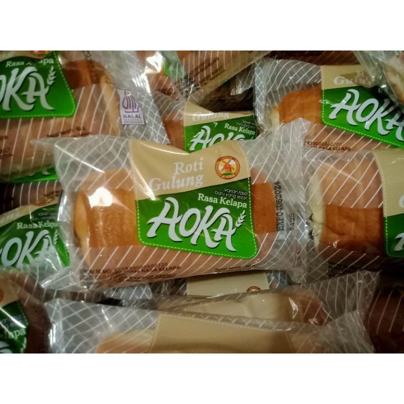 

Oaka Roti Gulung Rasa Kelapa