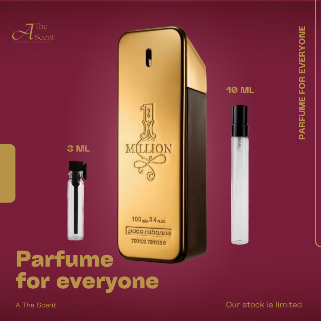 1 Million Paco Rabanne Parfume Decant Share in Jar 10ml