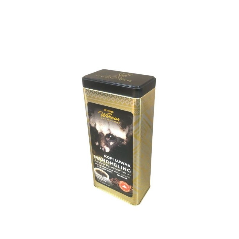 

Kopi Luwak Mandheling Tin box Kopi Luwak Original isi 100 gram