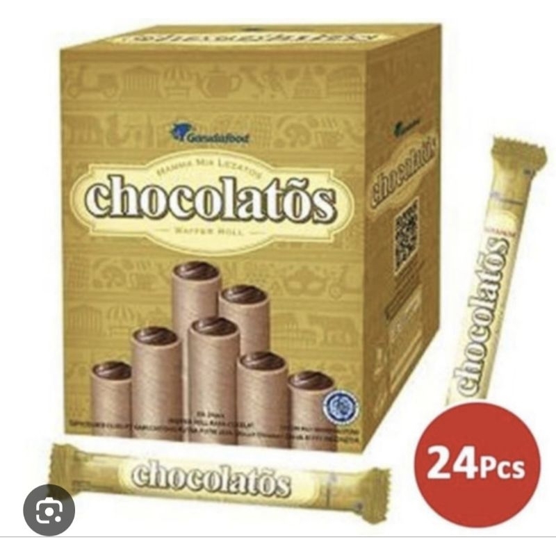 

SNACK GERY CHOCOLATOS 9 GRAM (1 BOX ISI 24 PCS)