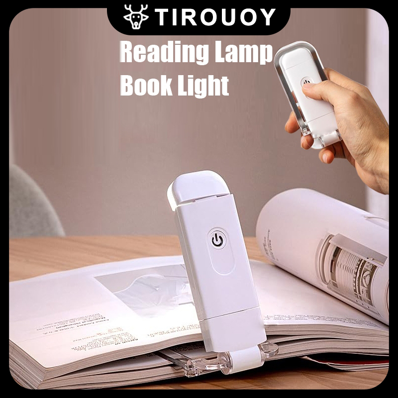 Lampu baca LED 9 warna Portabel reading lampu belajar aesthetic Mini USB