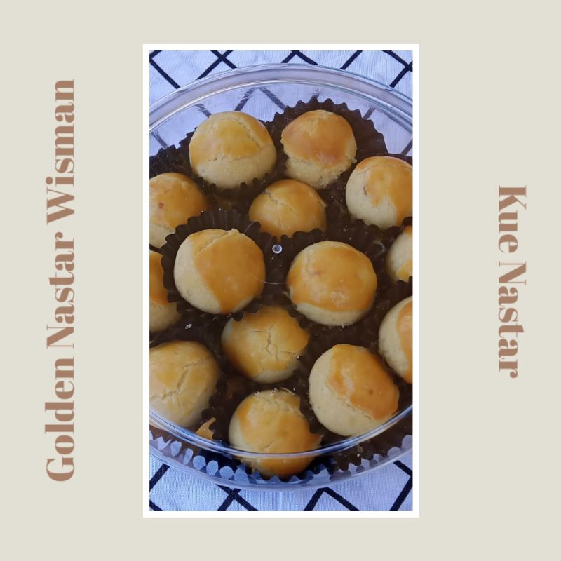 

Golden Nastar Wisman | Kue Kering Lebaran