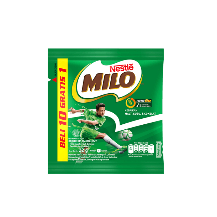 

Milo Activ Go Renceng 22 gram/Susu Coklat Milo