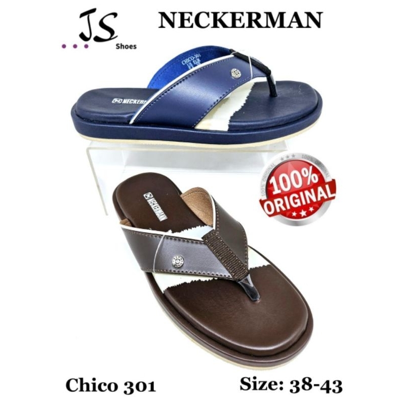 NECKERMAN CHICO 301 - SANDAL JEPIT CASUAL PRIA DEWASA MERK NECKERMAN ORIGINAL