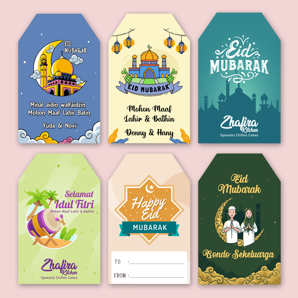 

Hangtag kado parcel hangtag lebaran Idul Fitri atau Natal
