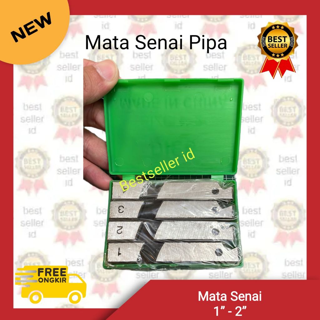 Mata Senai Pipa Drat 1" - 2" / Mata Pisau Senai Pipa 1 inch - 2 inch