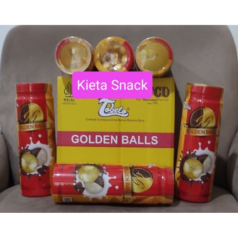 

Cokelat Tobelo Golden Balls 1 dus isi 6 toples@40 pcs (kemasan baru)