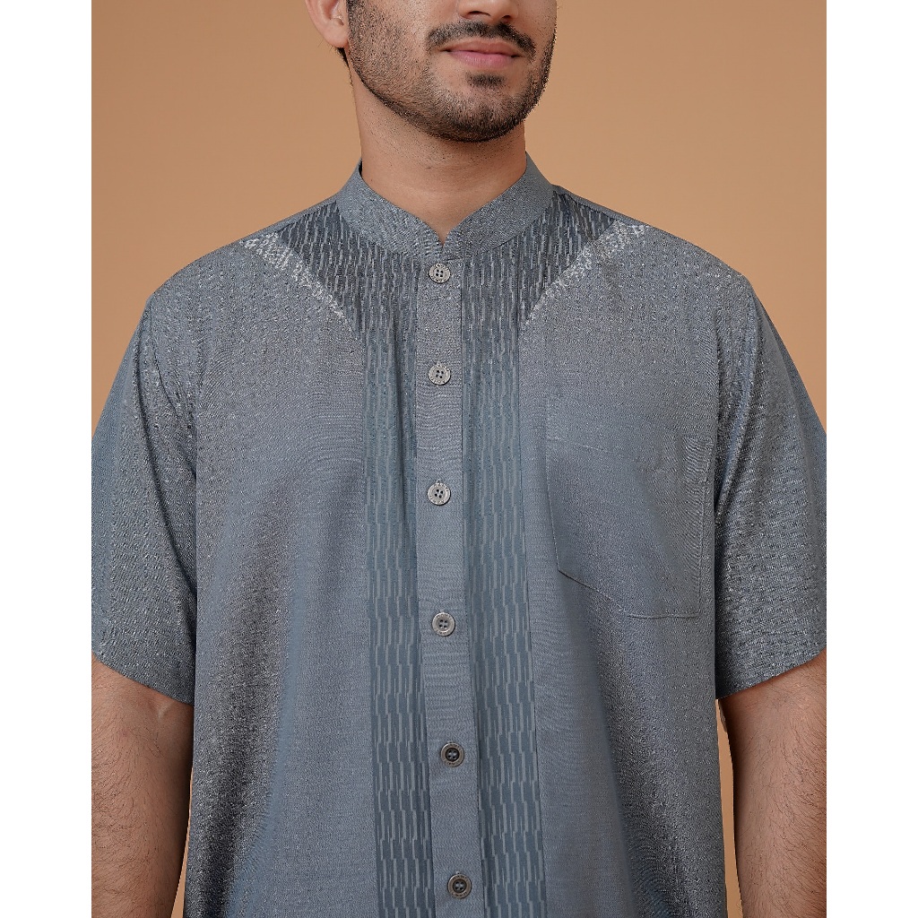 Ranti - Baju Muslim Koko Pria Lengan Pendek | Aaris Koko-4
