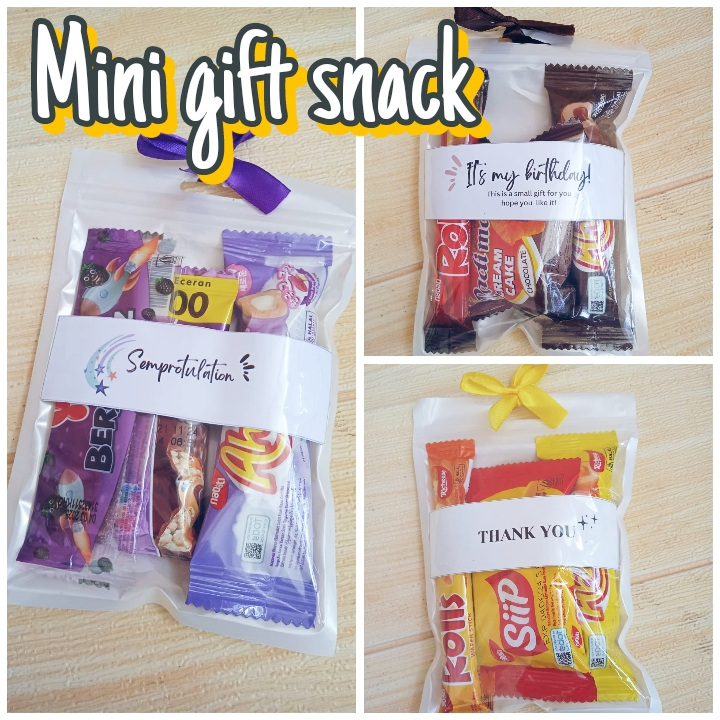 

Mini Gift Snack Hampers Snack Paket Hemat