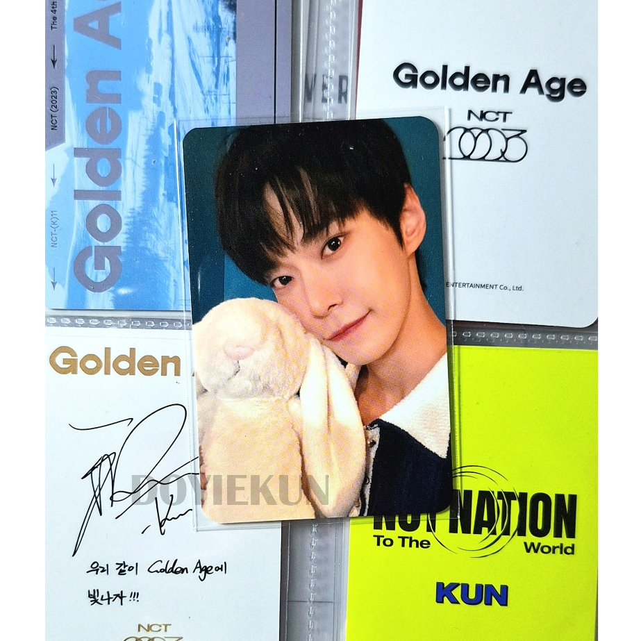 PC Photocard Doyoung Bunny Kelinci Hand Mirror Pouch MD fullset Dojaejung DJJ Perfume NCT 127