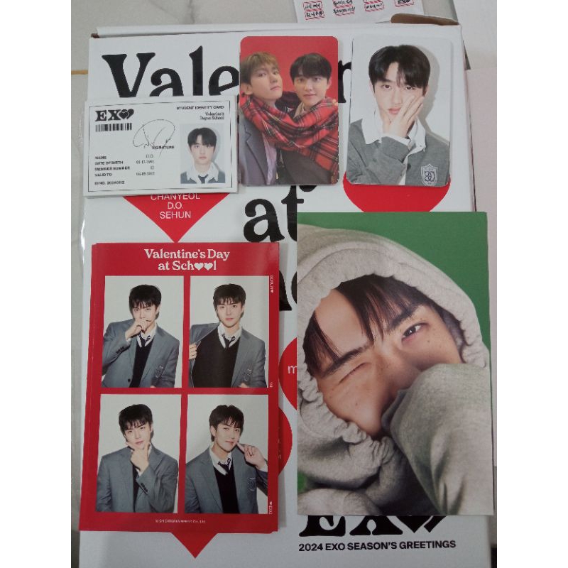 (PELUNASAN / READY STOCK) SHARING SEASON'S GREETING 2024 SG24 EXO (NO POB)