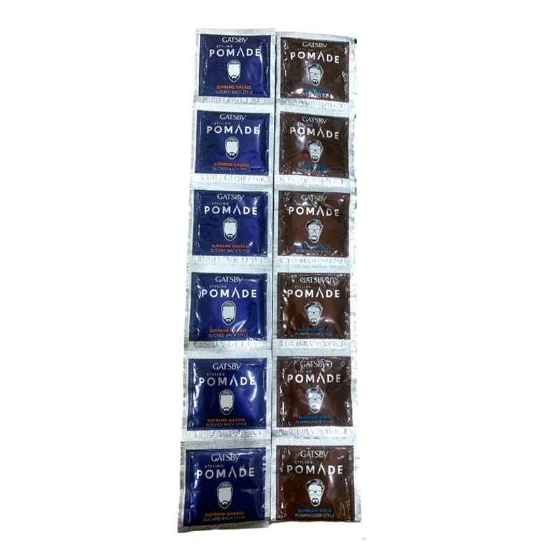 Gatsby Sachet Extra Kuat Styling Pomade Sachet Dan Gatsby Wg Sachet Minyak Rambut
