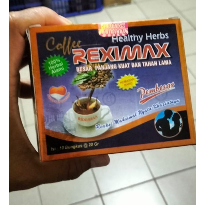 

KOPI REXIMAX ISI 10 SACHET KOPI ORIGINAL | kemasan baru | healthy herbs | kopi herbal kesehatan