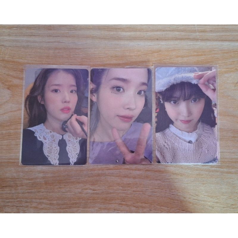 IU OFFICIAL PHOTOCARD BYLAC ALBUM& STRAWBERRY MOON MD #IU #Photocard