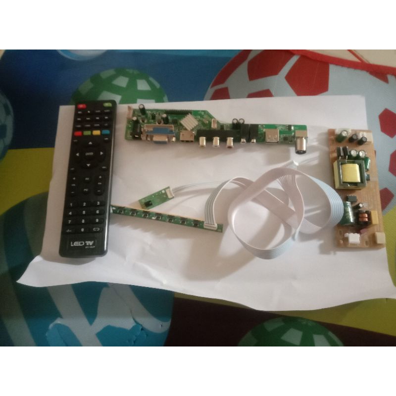 mainbord mesin tv universal digital+ psu