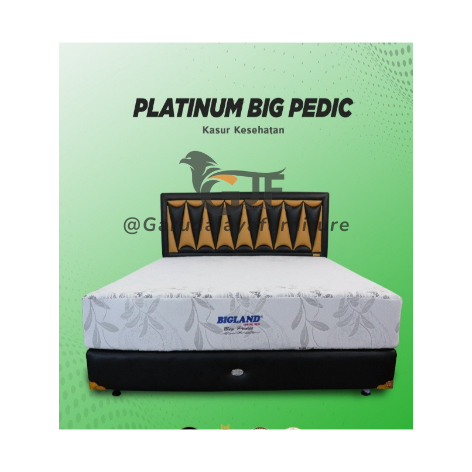 [KASUR SAJA] BIGLAND ORTHOPEDIC KASUR TULANG BELAKANG SPRING BED PLATINUM BIG PEDIC / KASUR ORANG TU