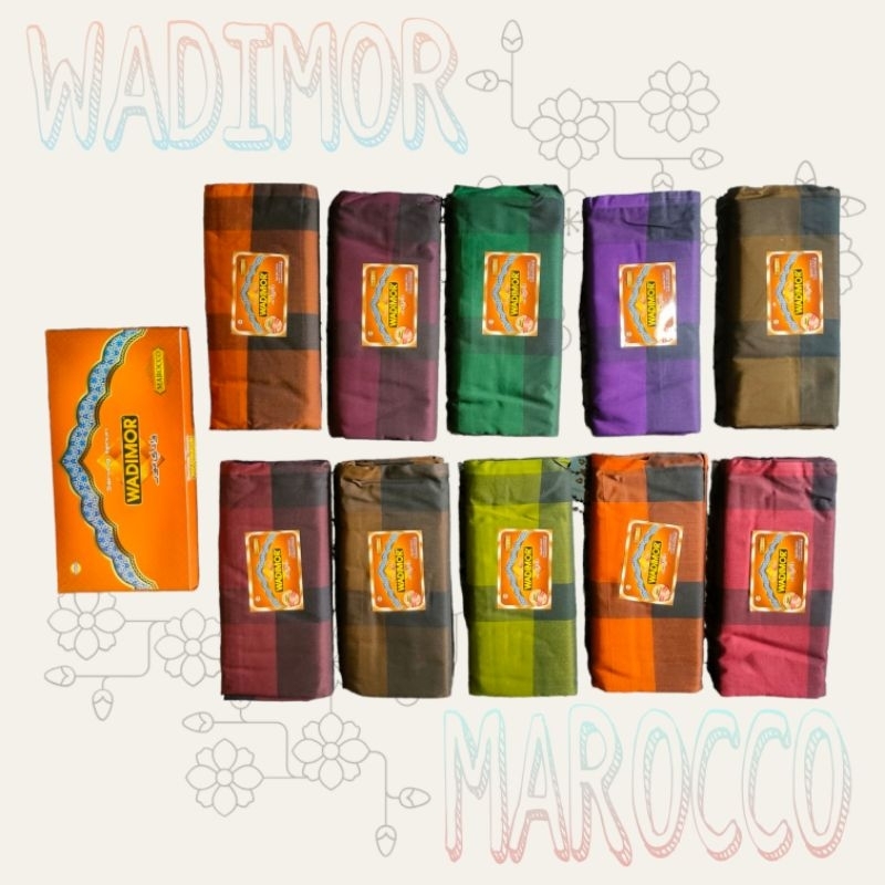 SARUNG WADIMOR MAROCCO / MOTIF BATIK / SARUNG MOTIF