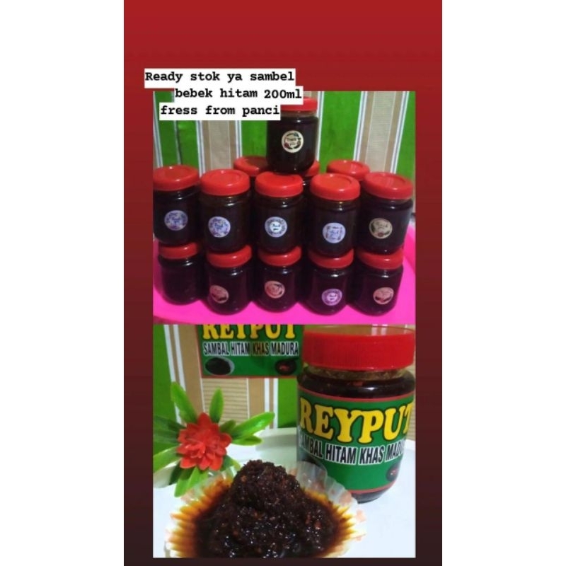 

Sambel Bebek Hitam Madura