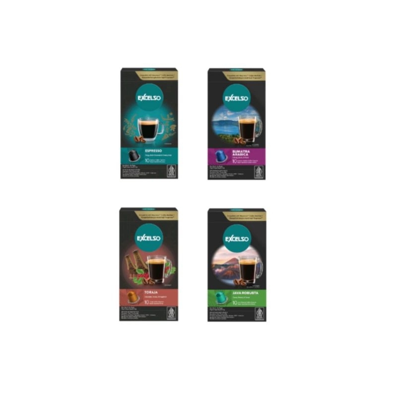 

EXCELSO KOPI KAPSUL - NESPRESSO COMPATIBLE COFFEE CAPSULE