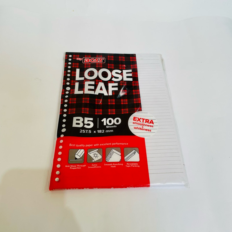 

Isi Binder Big Boss Loose Leaf B5 100