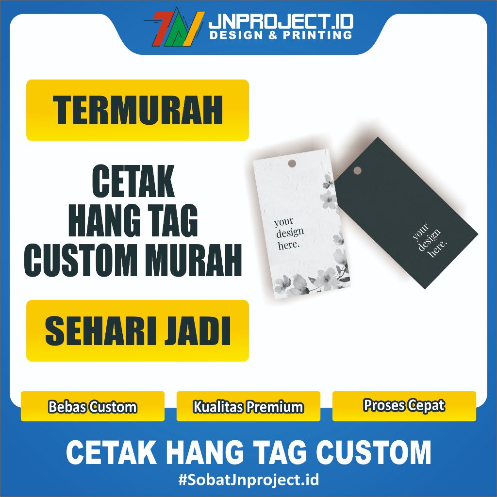 

Hangtag Baju Custom Murah