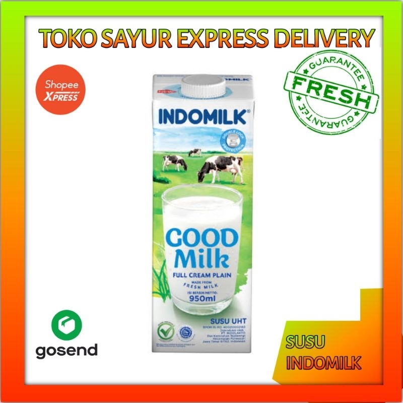

Susu Indomilk Full Cream Plain 950 Ml - Susu Segar Online Palembang
