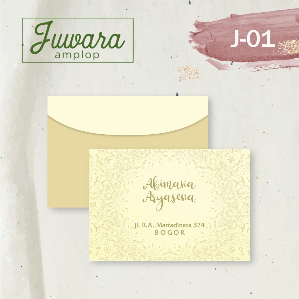 

Amplop Costum Jawara J 01-10