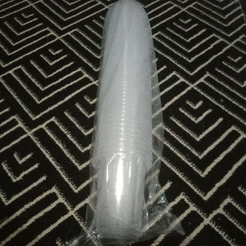 Starindo Oval 12 Oz / Gelas Pop Ice Oval Praktis