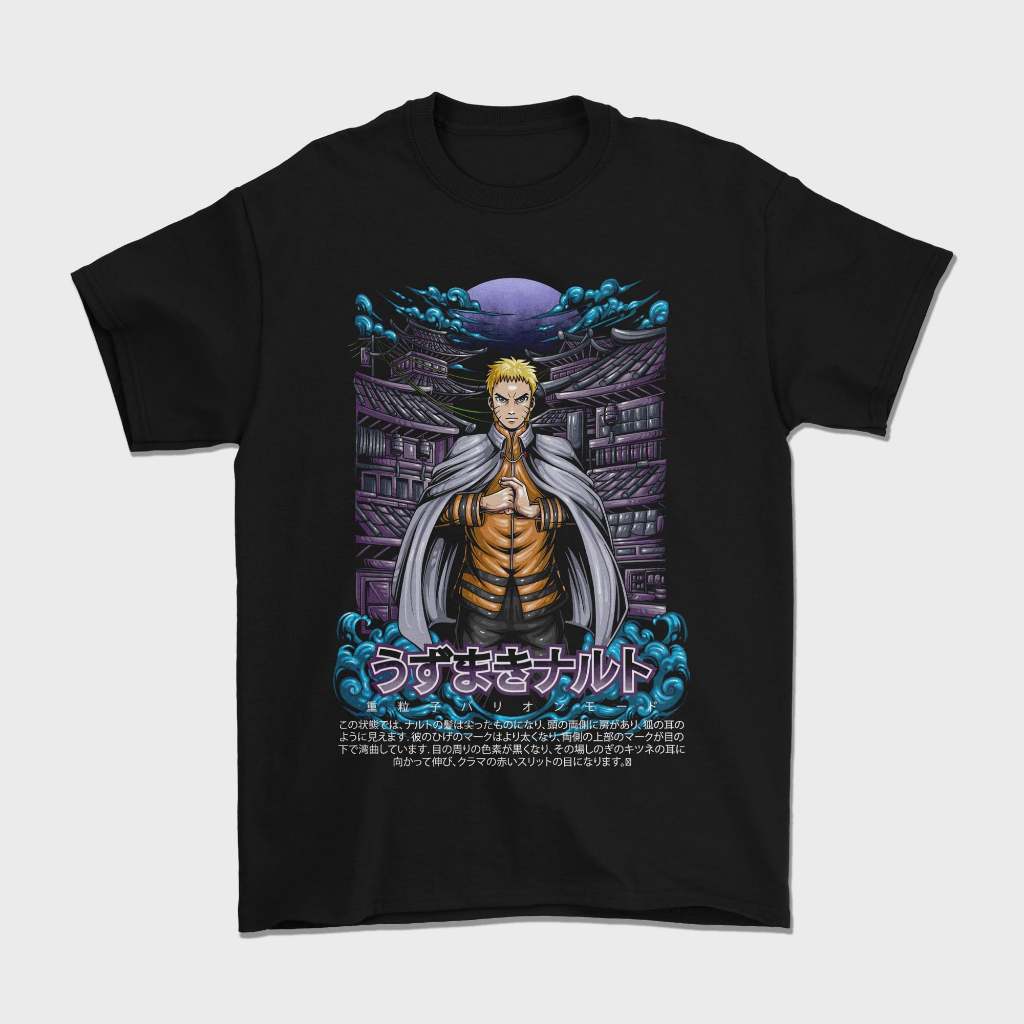 RISEUPI T-shirt Anime Naruto Hokage Uzumaki Naruto