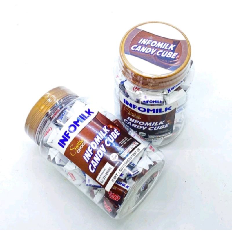 

Permen Viral CANDY CUBE Indomilk/Infomilk Isi 60 Pcs Permen viral