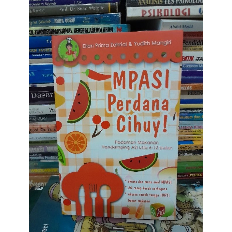BUKU MPASI PERDANA CIHUY original