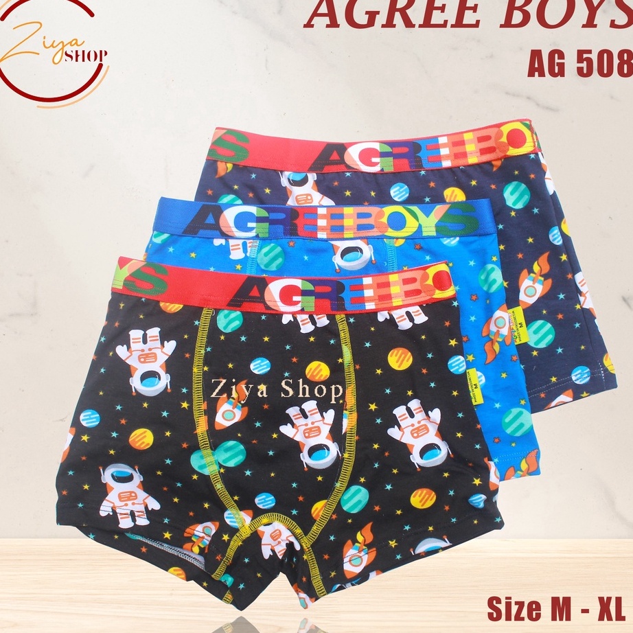 Pilihan pakaian yang menginspirasi kepercayaan diri  3pc  Boxer Agree 58  Boxer Anak  Celana Dalam A