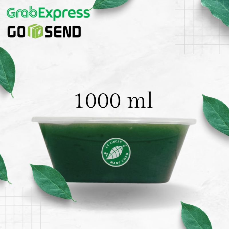 

Cincau Hijau 1000 ml | thinwall