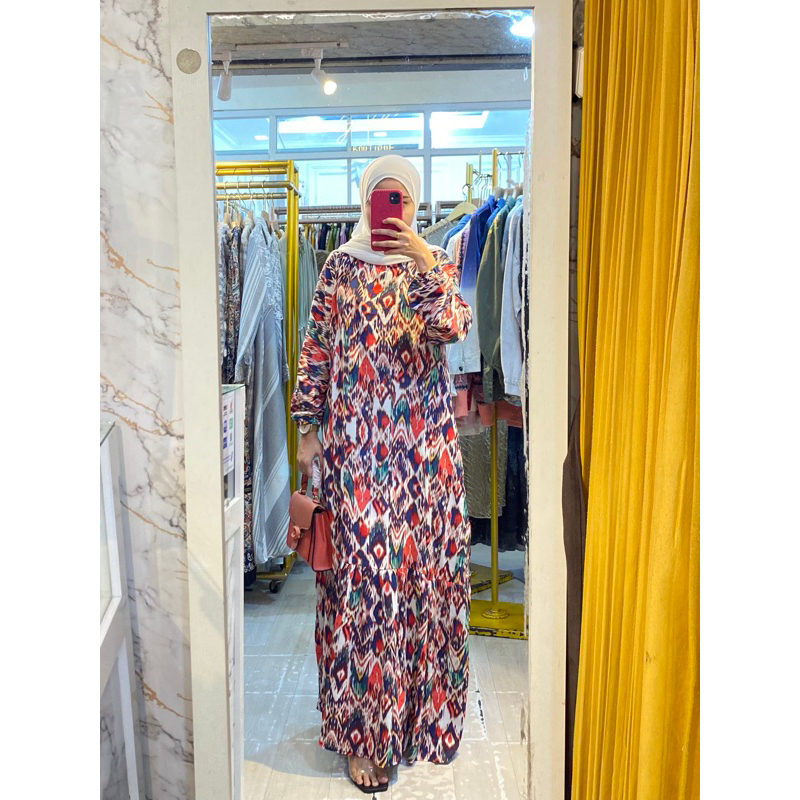 igatha boutique - dress corak batik