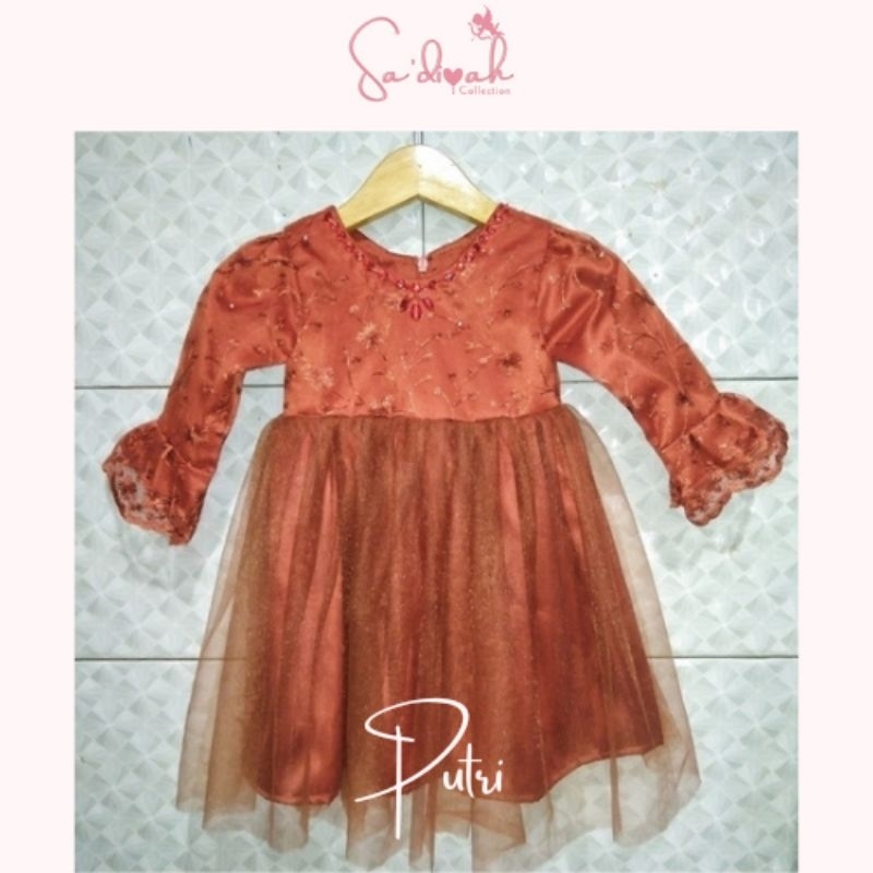 Putri Dress - Dress ulang tahun anak perempuan - Sadiyah Collection