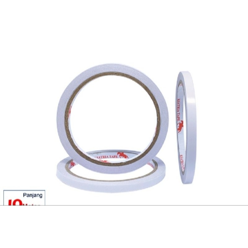 

double tape 6 mm. dobeltip kecil