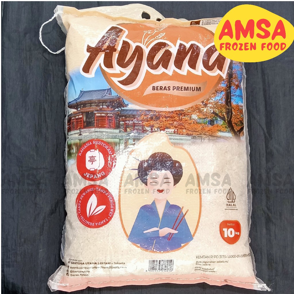 

Beras Premium Ayana 10 kg / Beras Ayana Gold 10 kg Premium