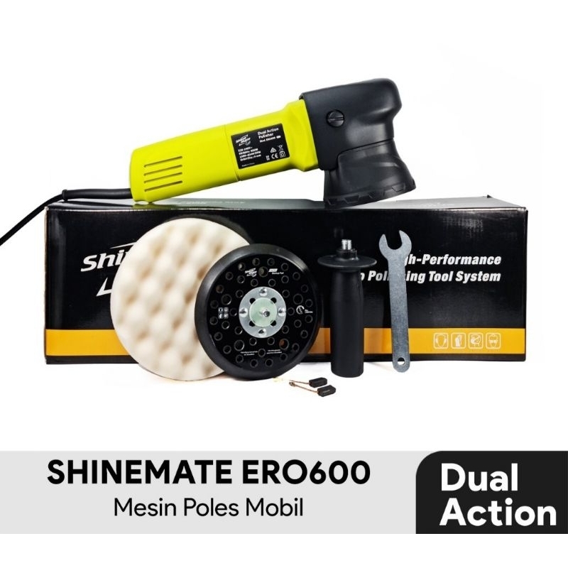 Mesin Poles Body Mobil Dual Action Polisher Shinemate ERO600