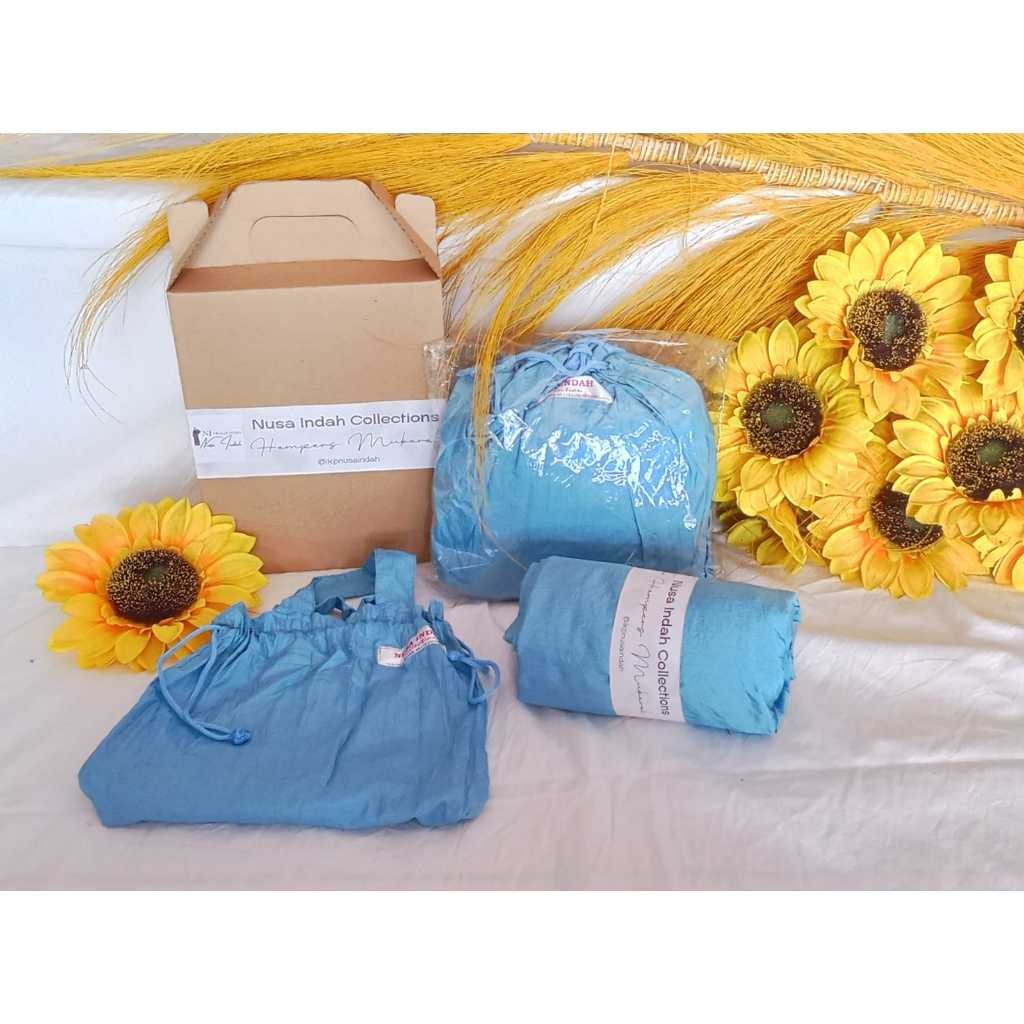 Hampers Mukena - Hampers Lebaran - Mukena Parasut - Travel