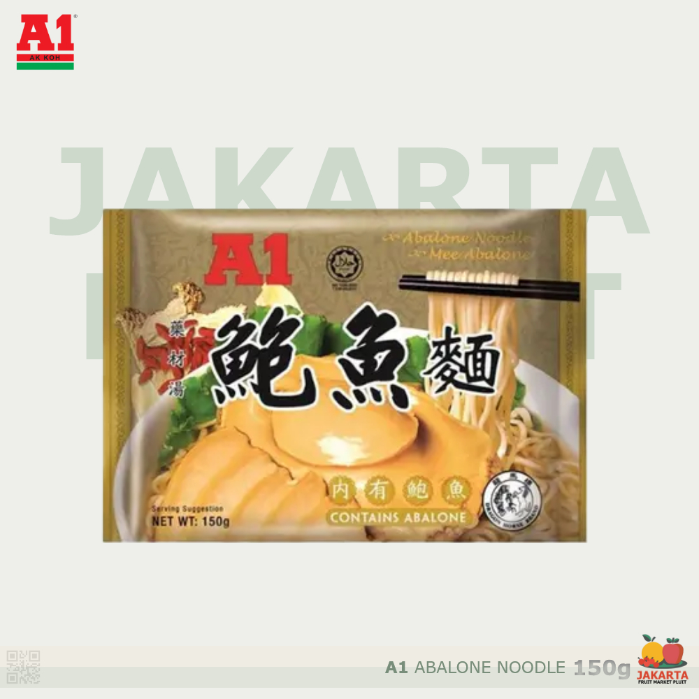 

A1 ABALONE NOODLE Mie instant contains abalon