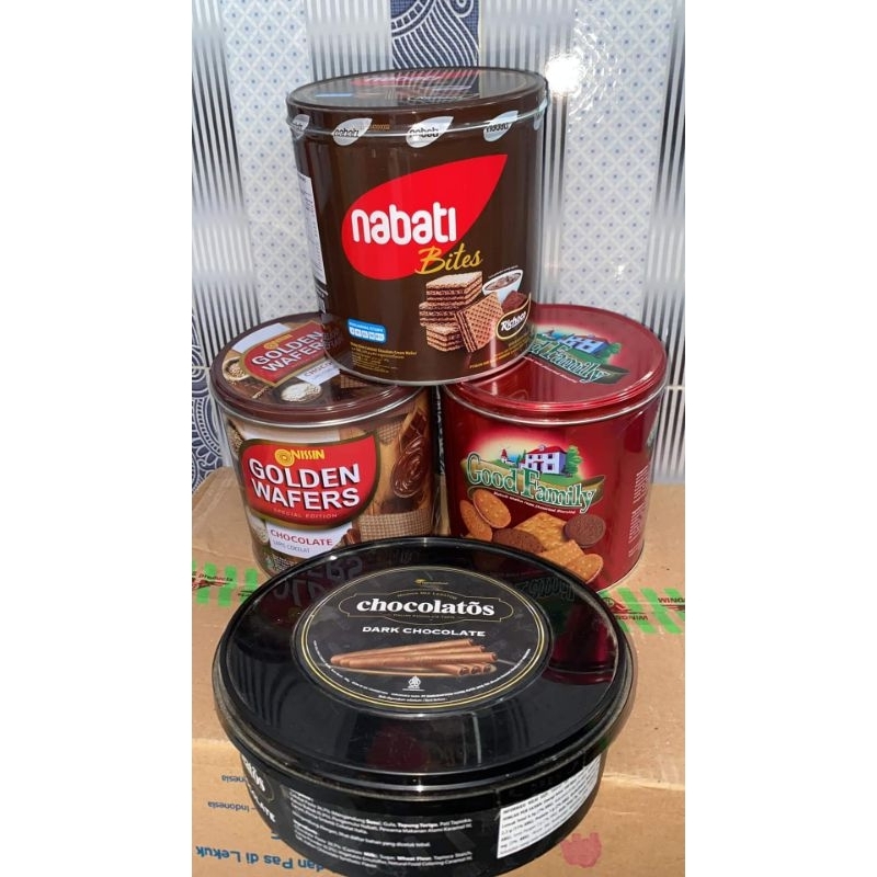 Paket Kue kaleng 4pcs