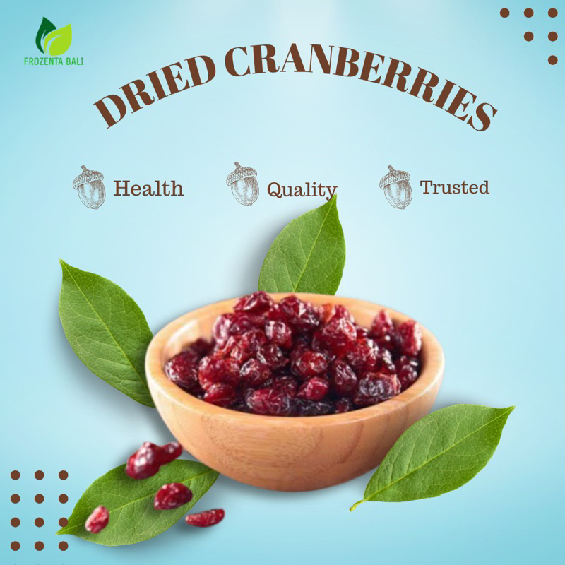 

Dried cranberries 250g