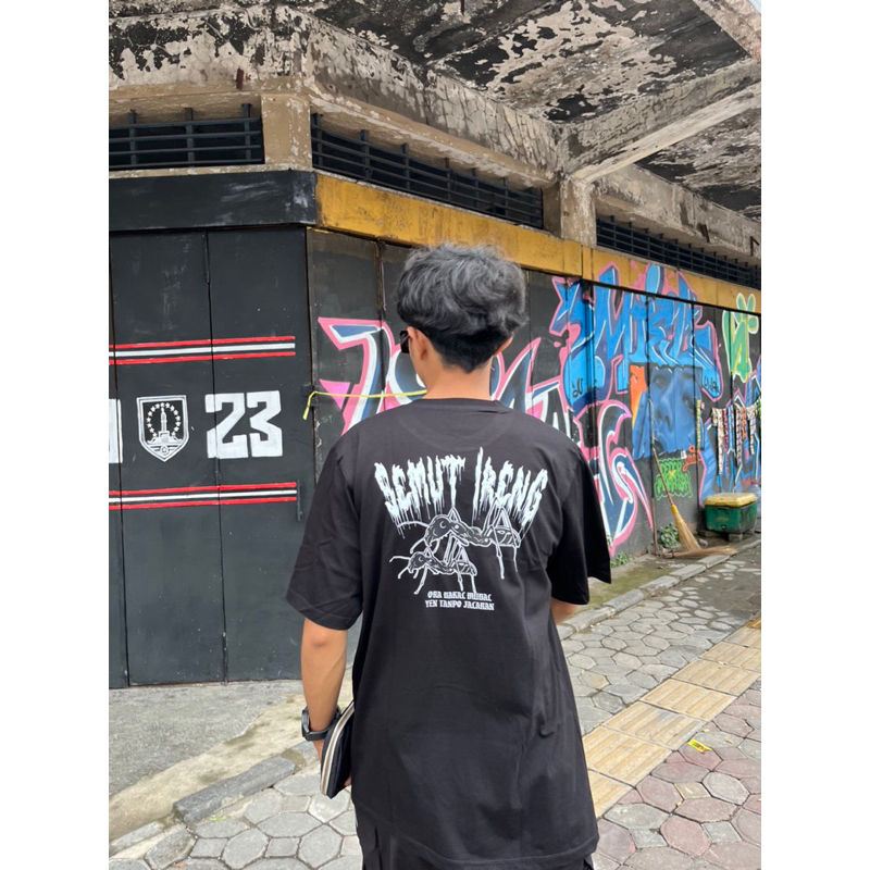 Kaos PSHT Semut Ireng versi (HITAM)