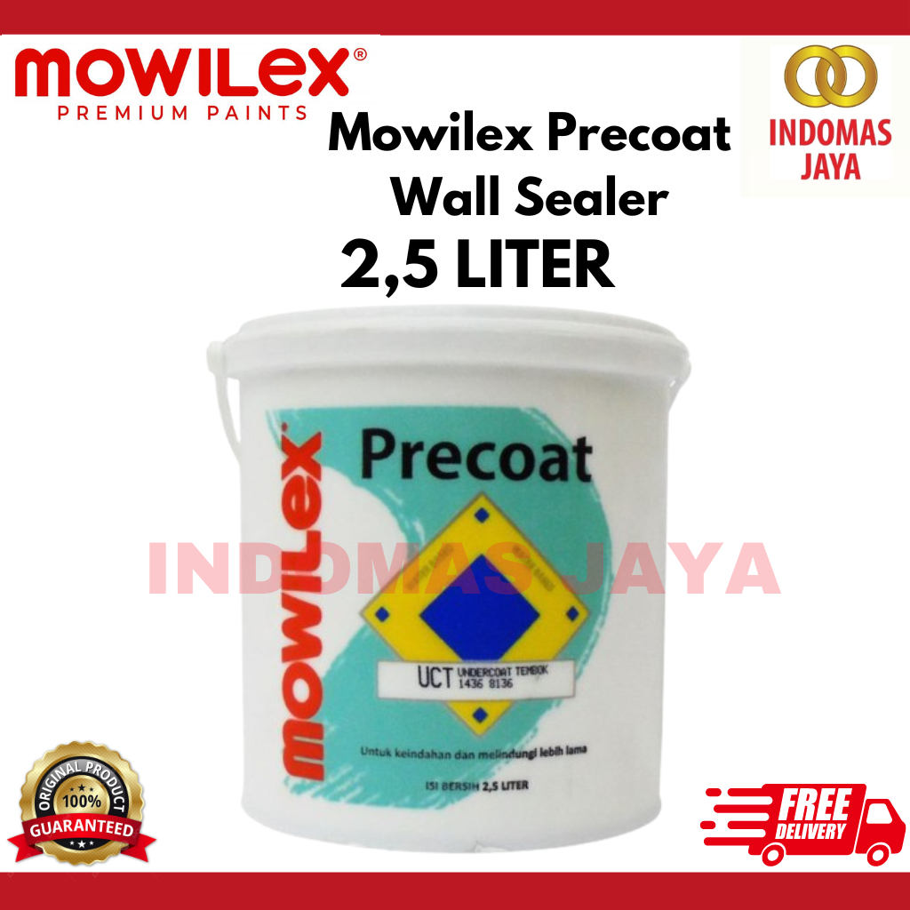 Mowilex Precoat Wall Sealer Tembok Cat Dasar Interior 2.5 L UCT